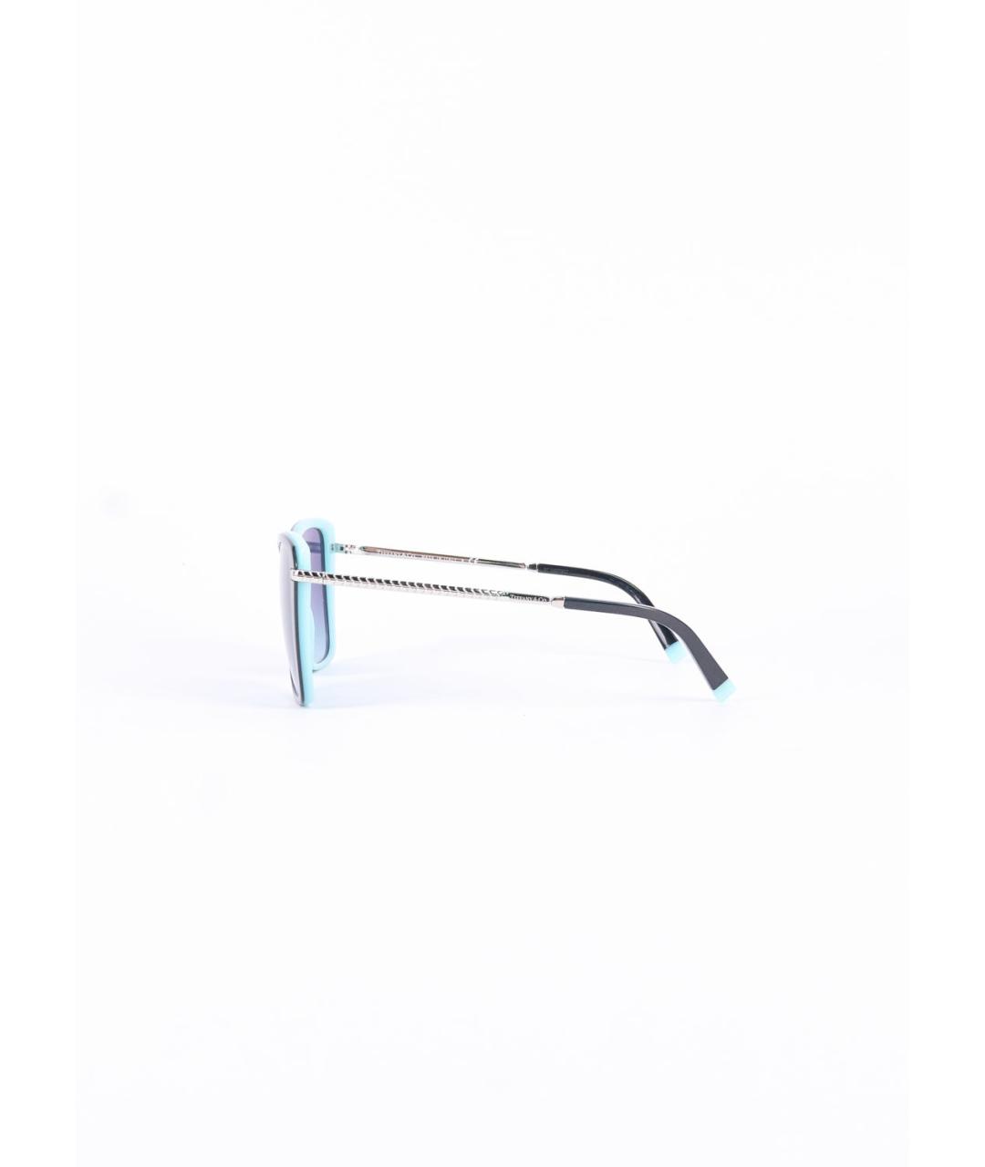TIFFANY&CO Черные пластиковые солнцезащитные очки, фото 3