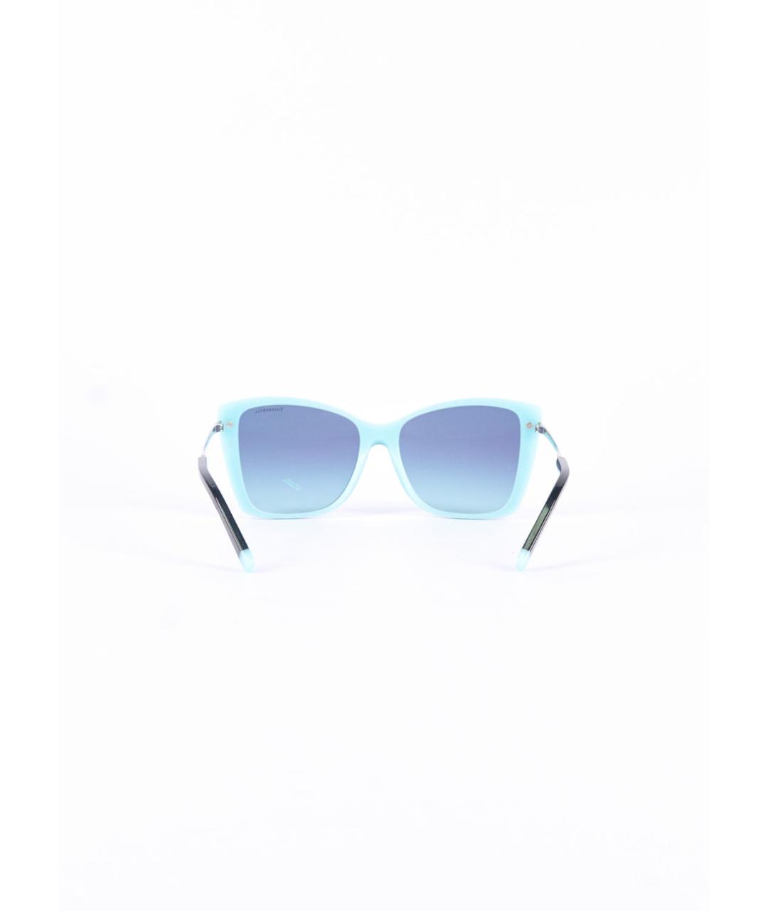 TIFFANY&CO Черные пластиковые солнцезащитные очки, фото 4