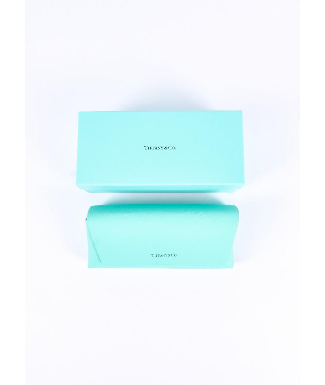 TIFFANY&CO Черные пластиковые солнцезащитные очки, фото 6