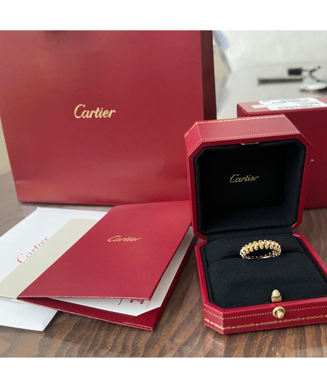 CARTIER Золотое кольцо из розового золота, фото 5