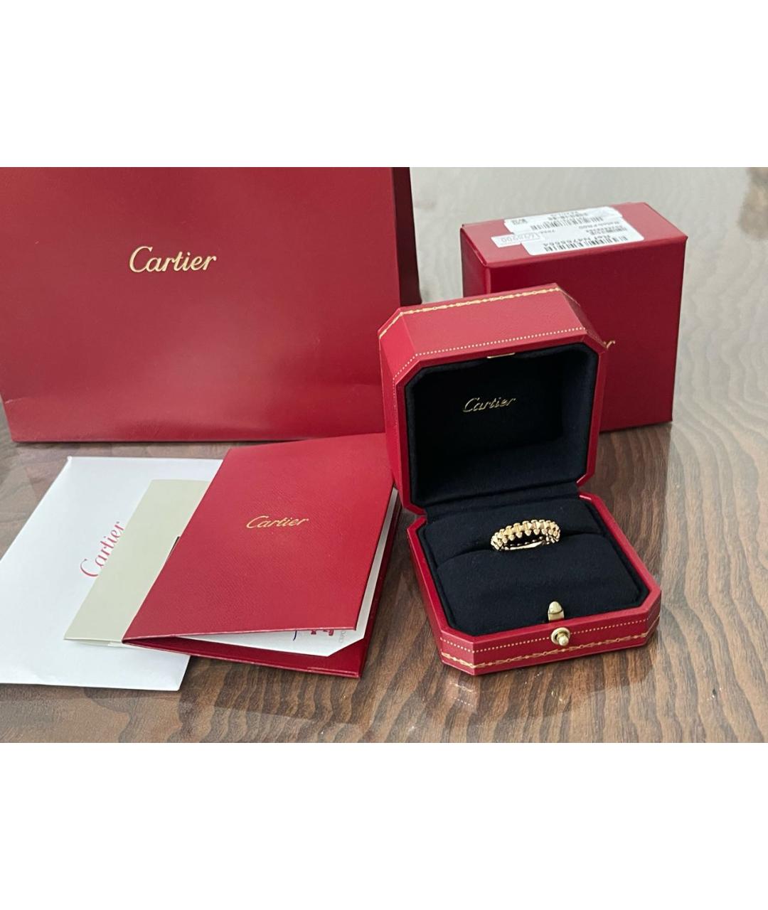 CARTIER Золотое кольцо из розового золота, фото 3