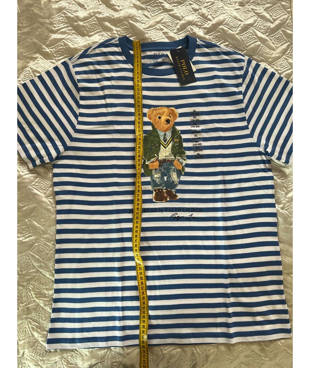 POLO RALPH LAUREN Белая хлопковая футболка, фото 6