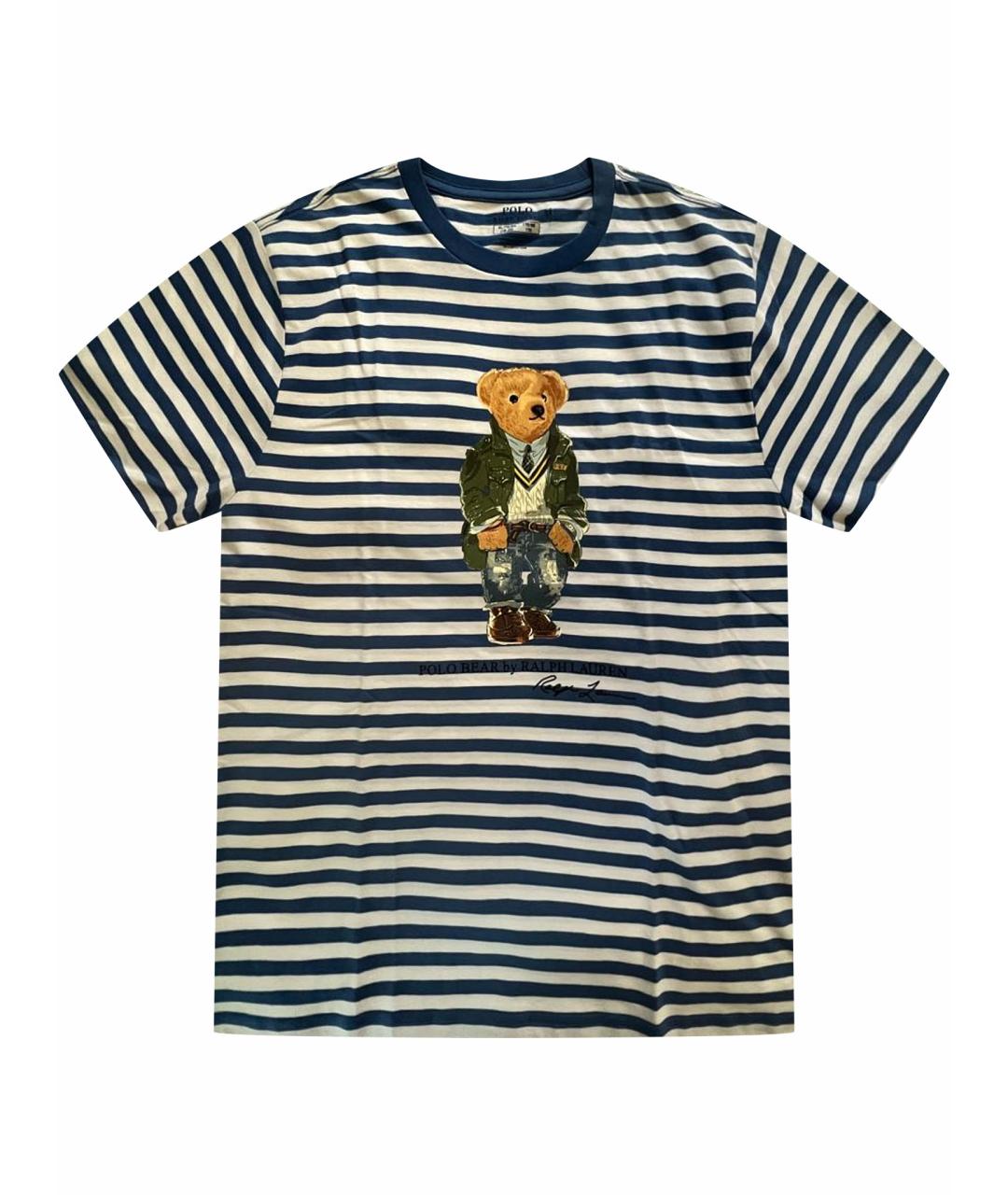 POLO RALPH LAUREN Белая хлопковая футболка, фото 1