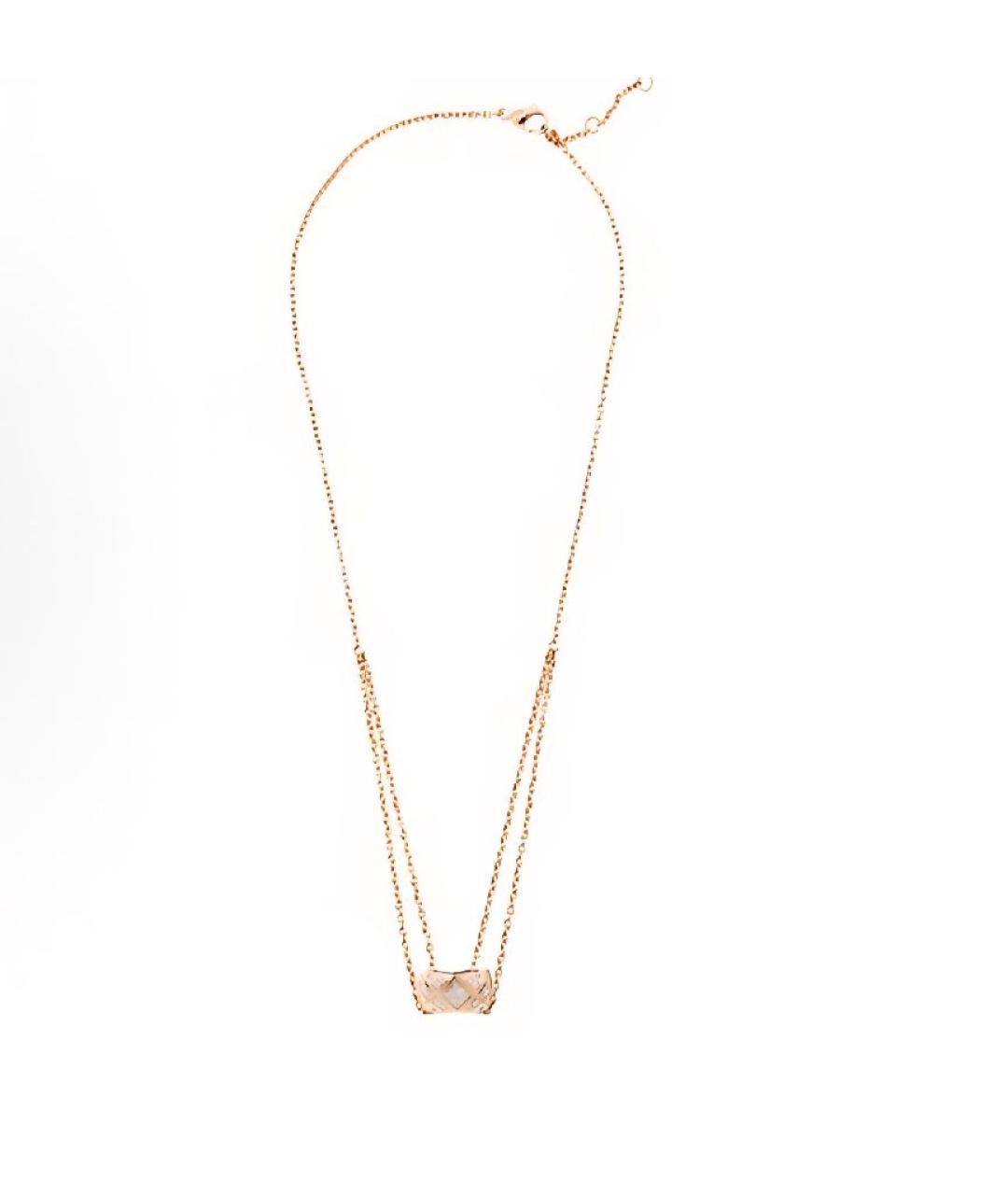 CHANEL Золотое колье, фото 8