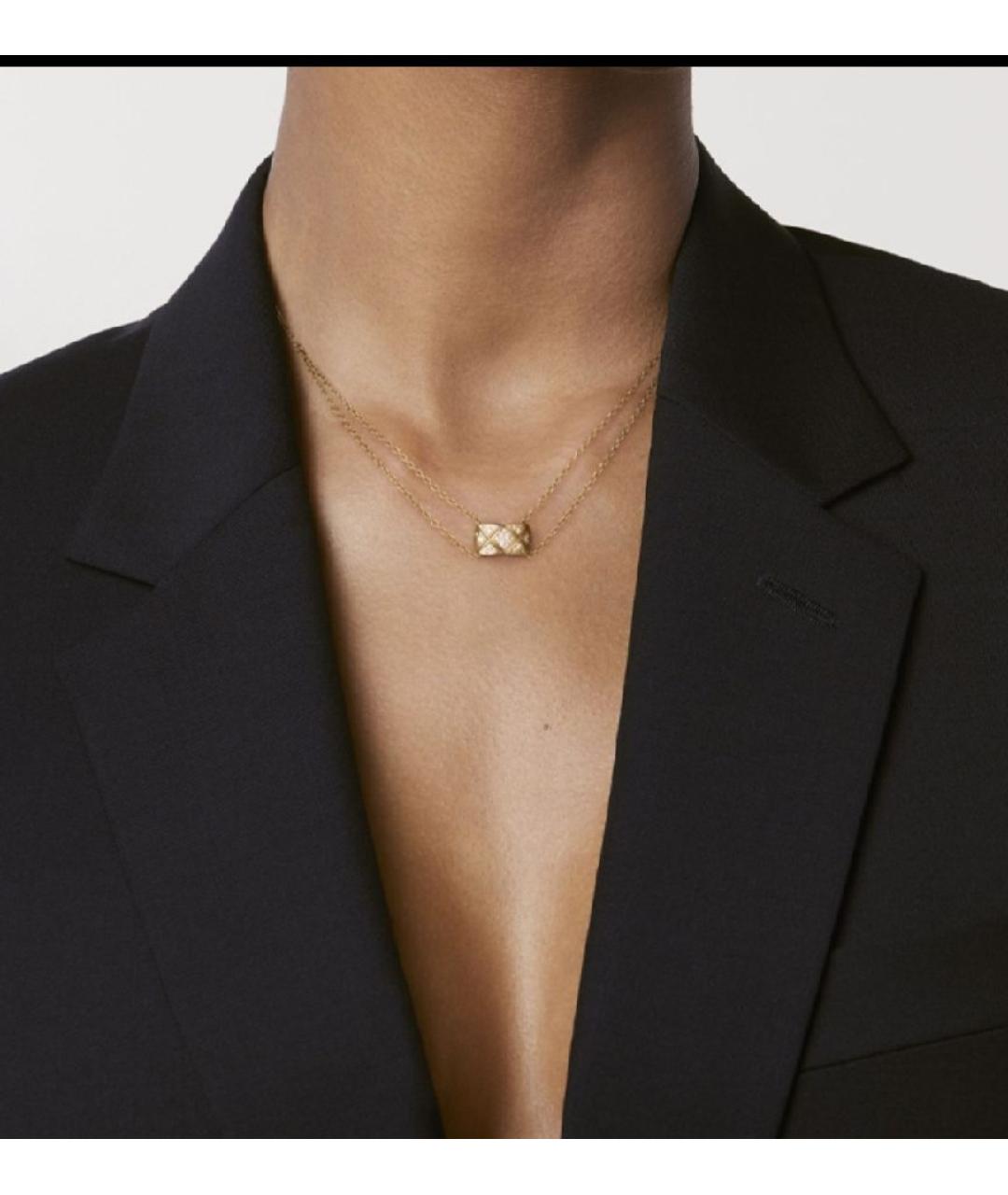 CHANEL Золотое колье, фото 3