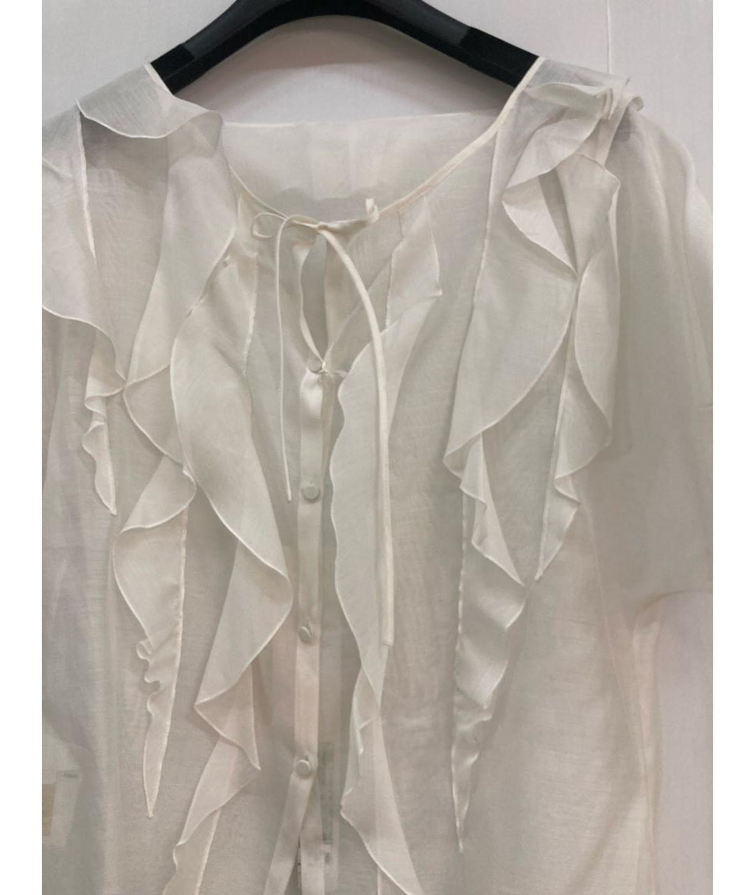 VALENTINO Белая блузы, фото 4