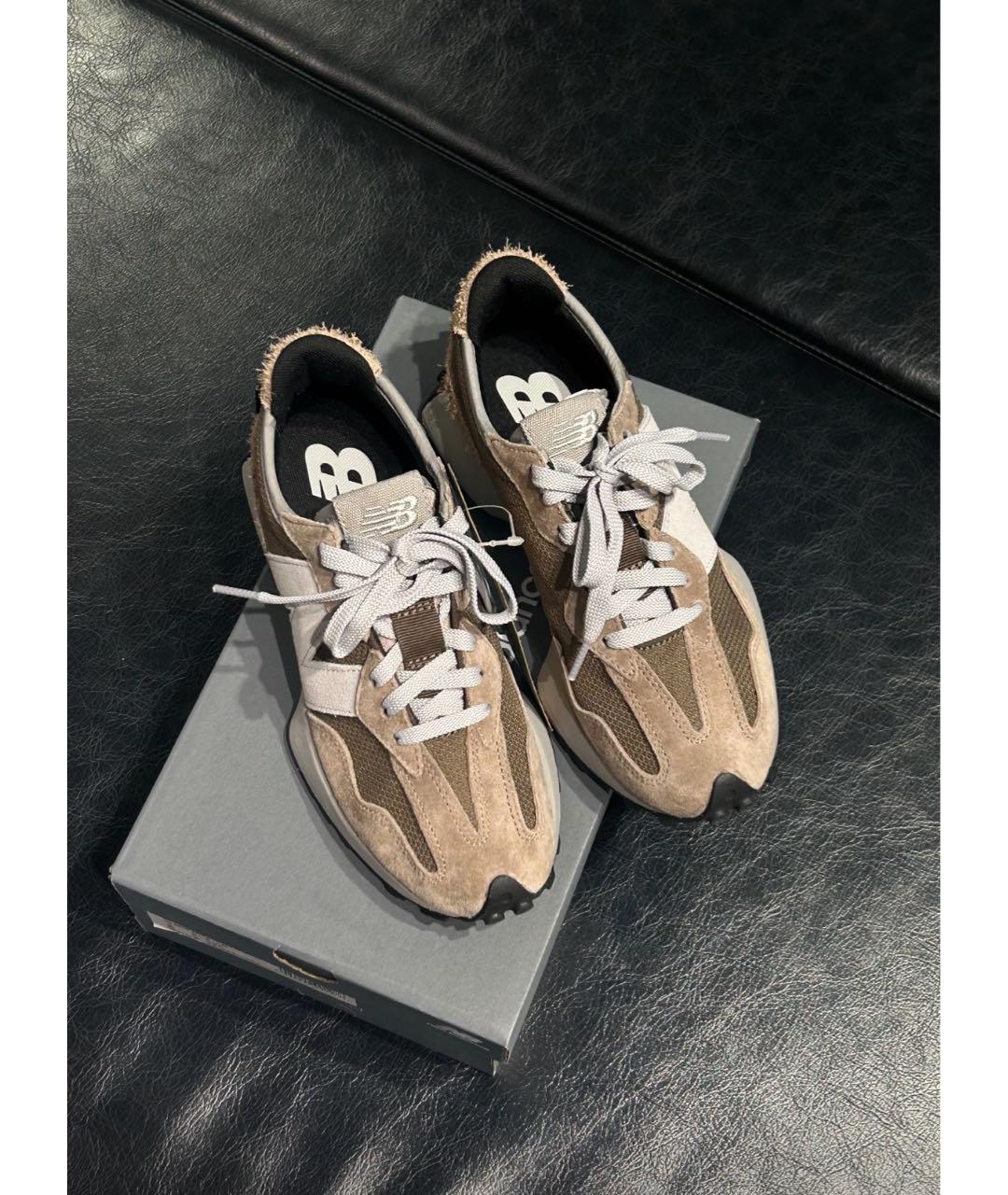 NEW BALANCE Коричневые кроссовки, фото 5