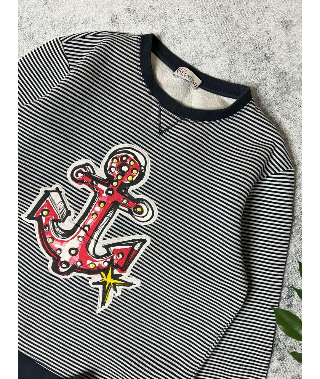 RED VALENTINO Мульти хлопковый костюм с брюками, фото 5