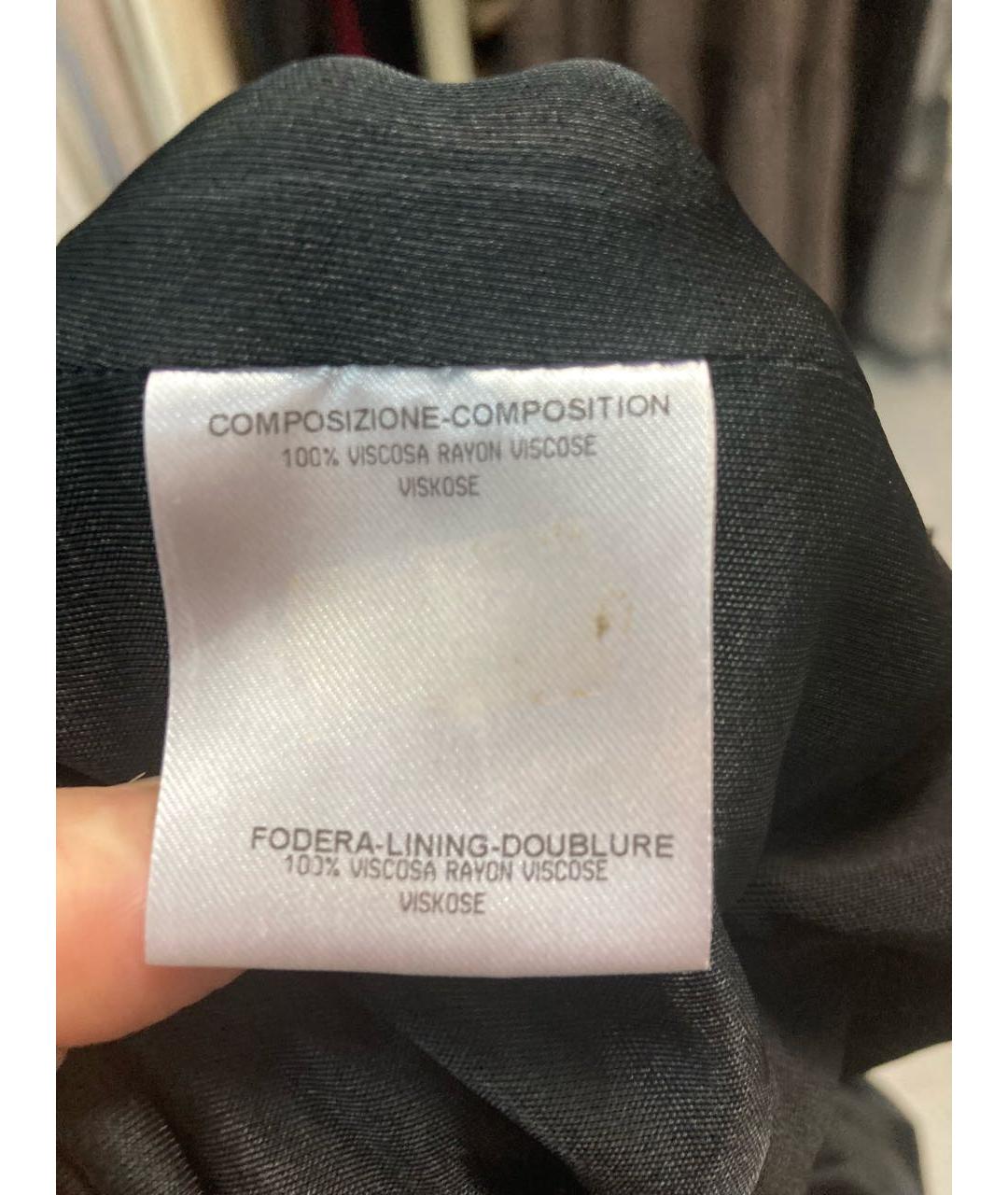 GUCCI Черная вискозная майка, фото 6