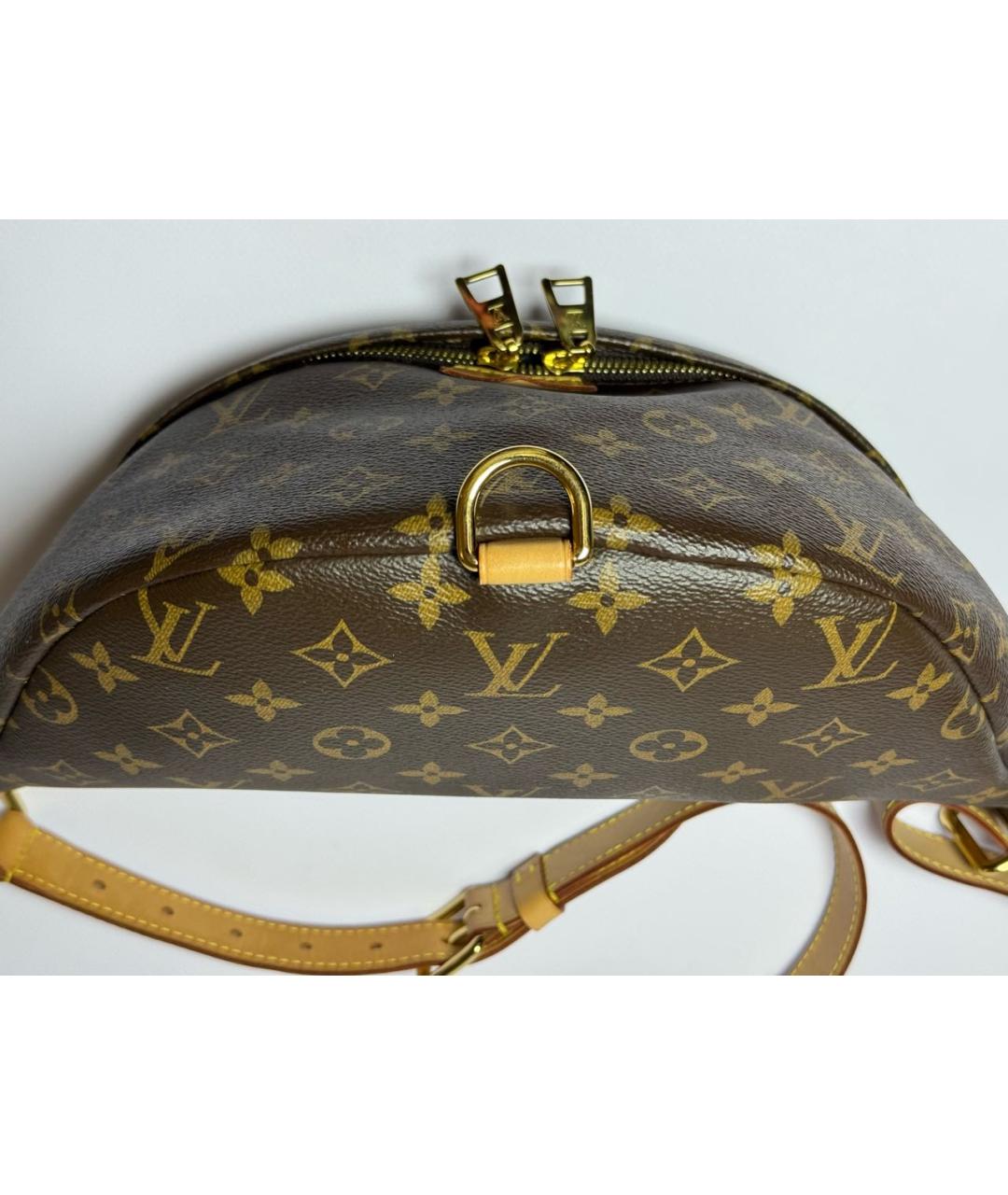 LOUIS VUITTON Коричневая поясная сумка, фото 7