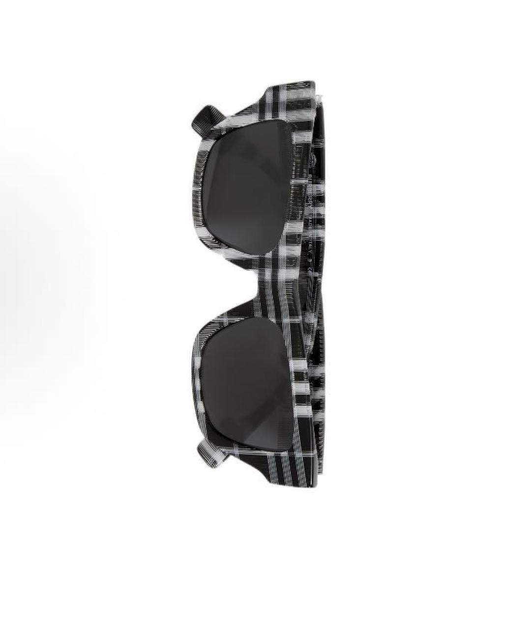 BURBERRY Серые пластиковые солнцезащитные очки, фото 3