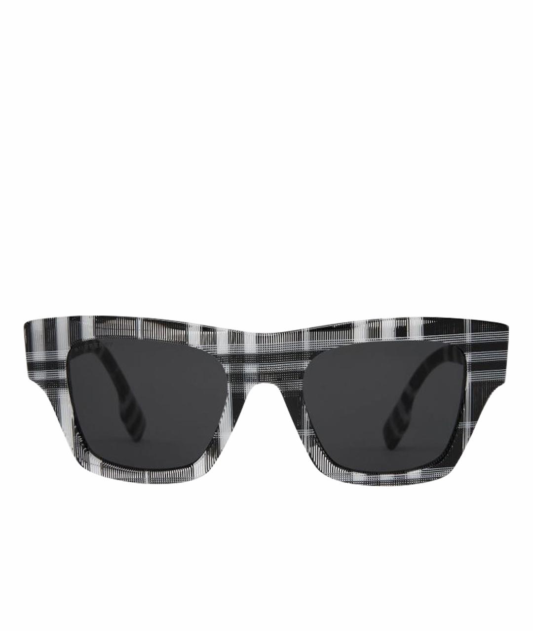 BURBERRY Серые пластиковые солнцезащитные очки, фото 1