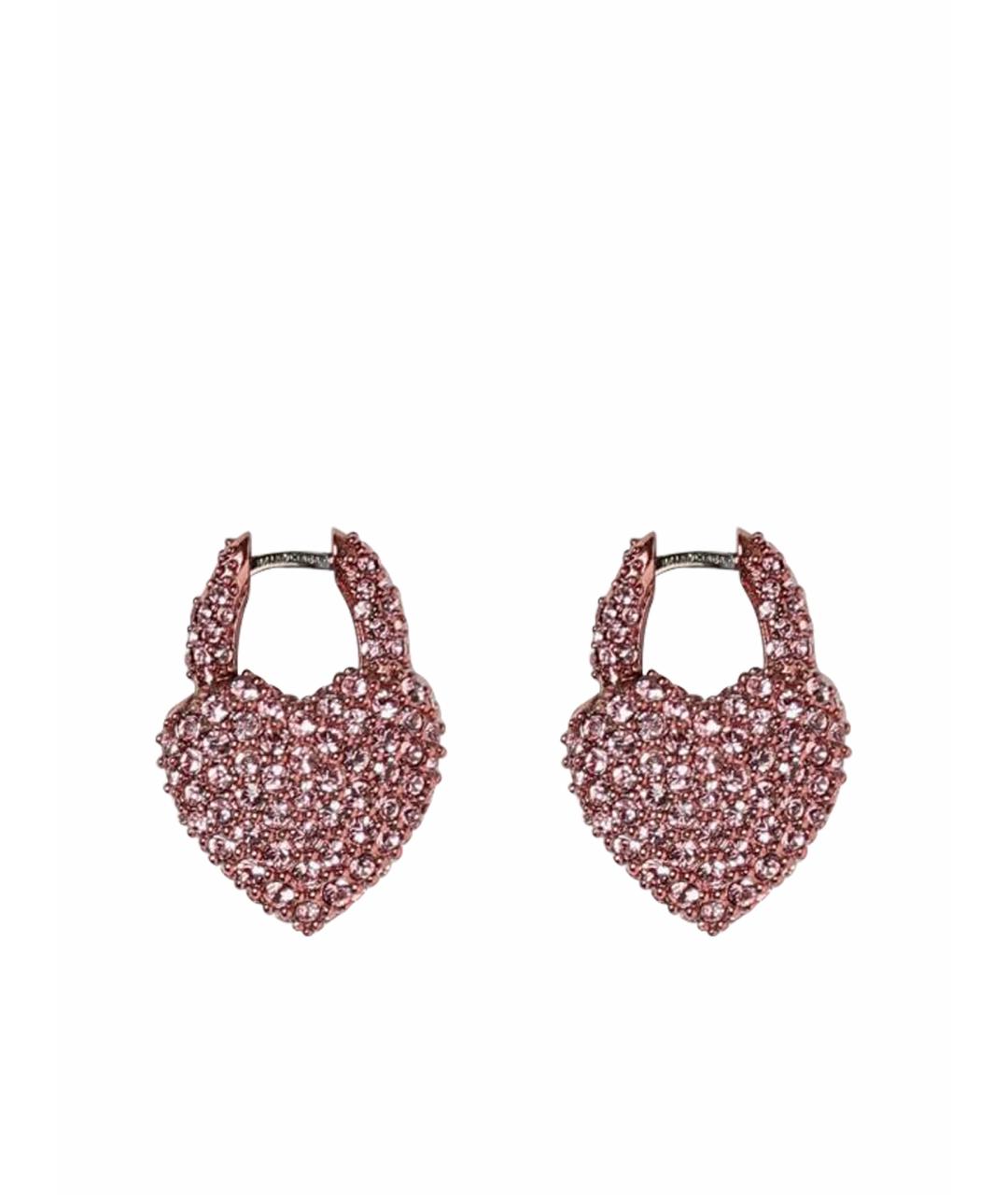 BALENCIAGA Розовые серьги, фото 1