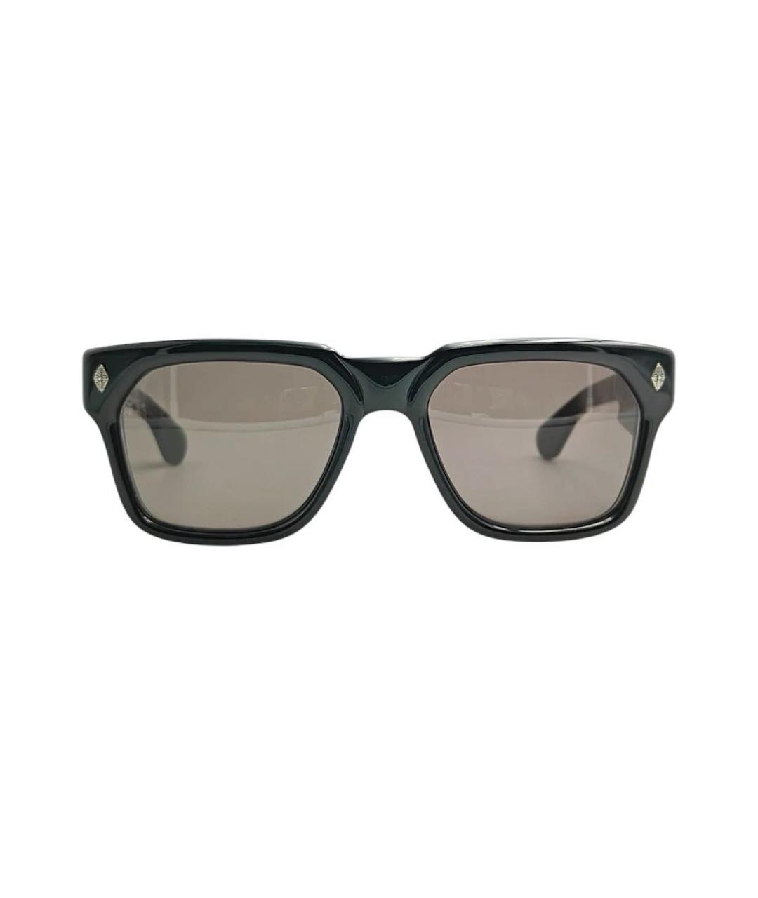 CHROME HEARTS Черные пластиковые солнцезащитные очки, фото 2