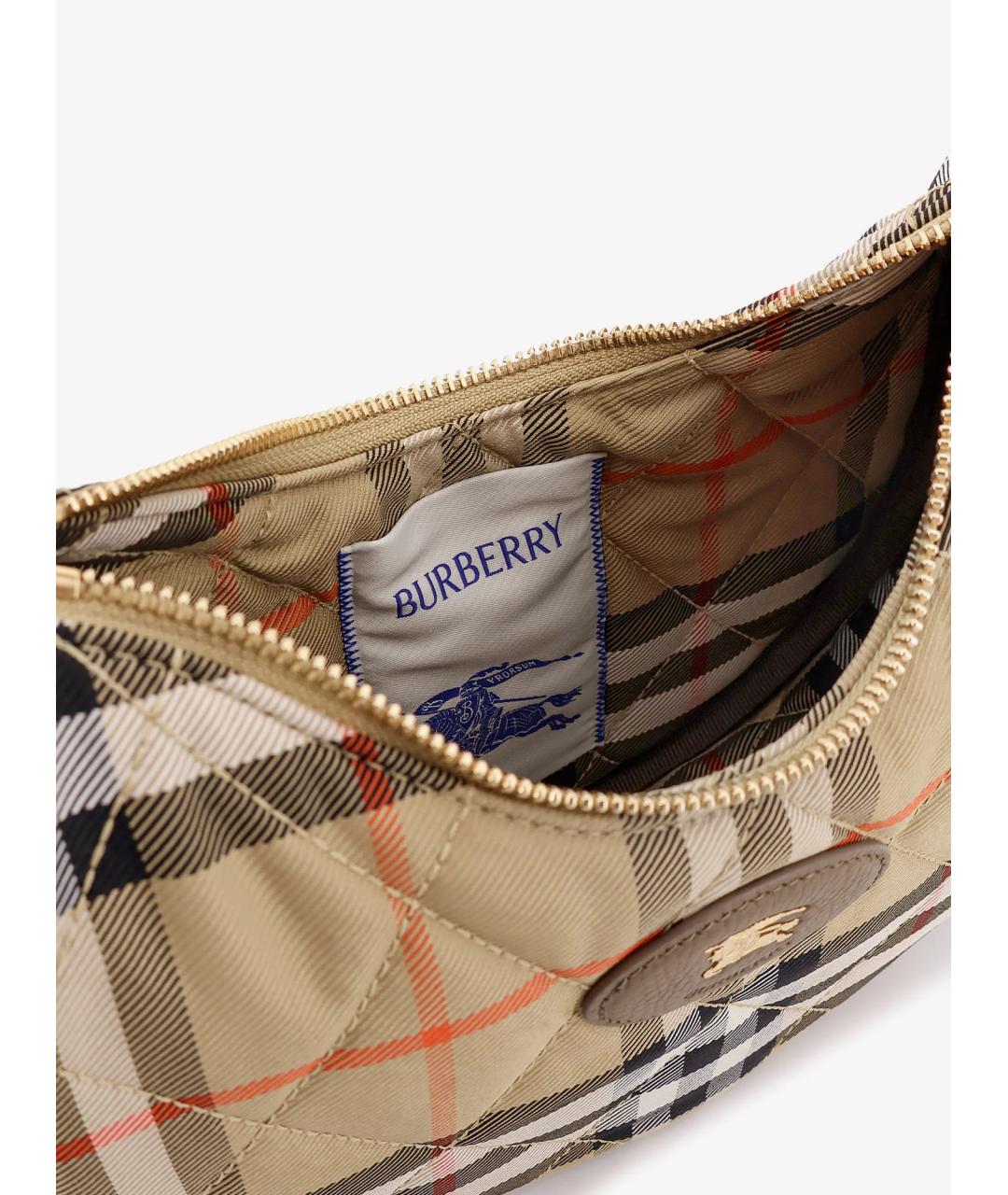 BURBERRY Бежевая сумка через плечо, фото 5