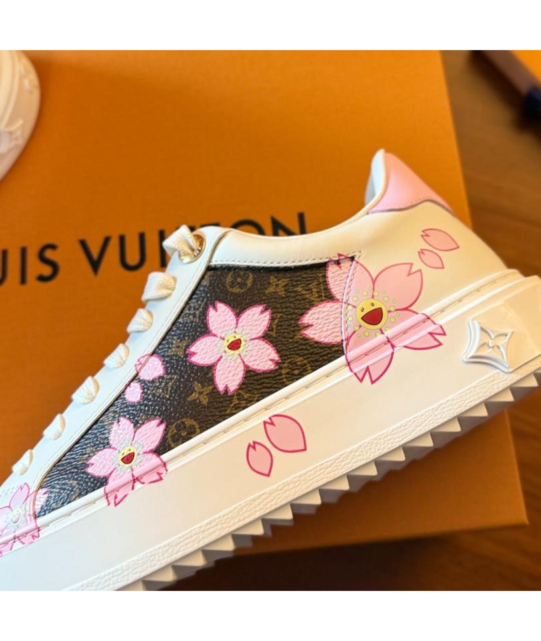 LOUIS VUITTON Кожаные кеды, фото 5
