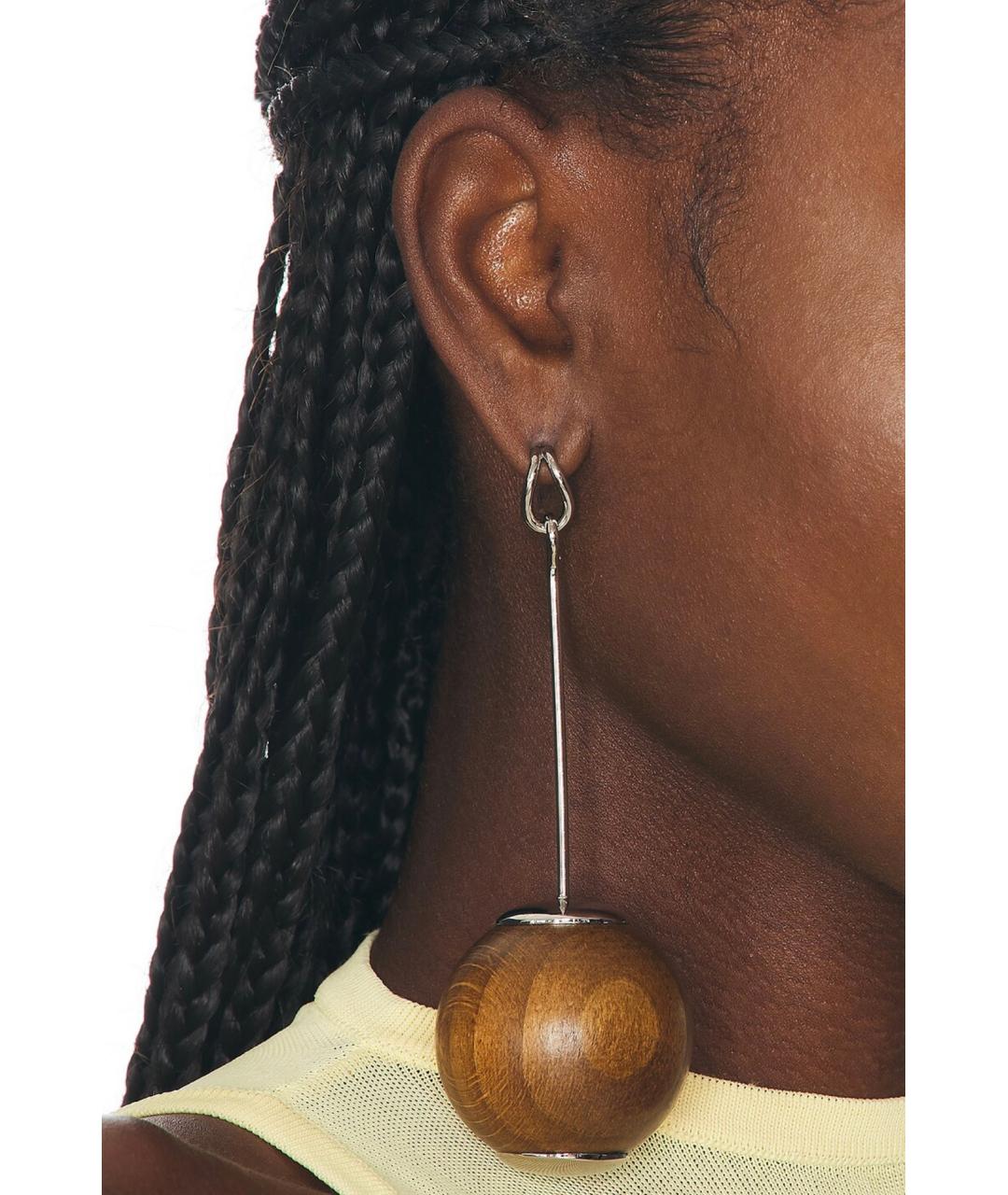 JACQUEMUS Мульти серьги, фото 6
