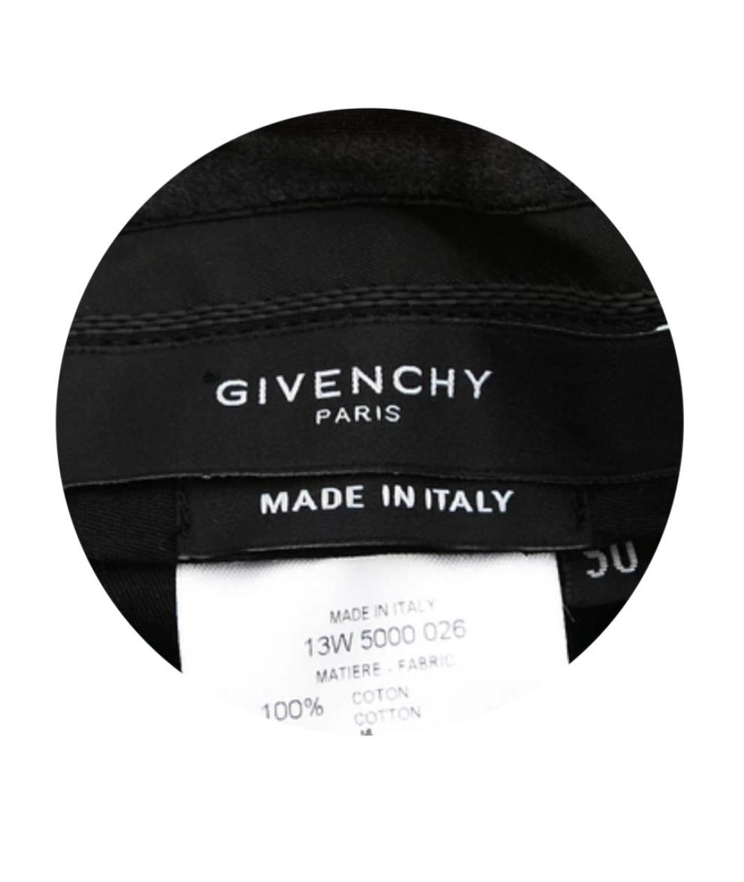 GIVENCHY Черные хлопковые джинсы клеш, фото 3