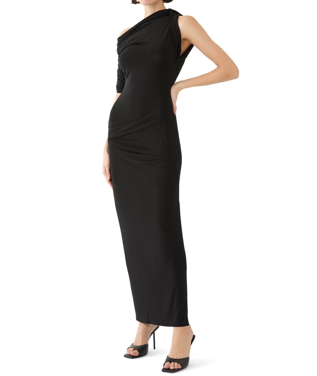 JACQUEMUS Черное коктейльное платье, фото 3