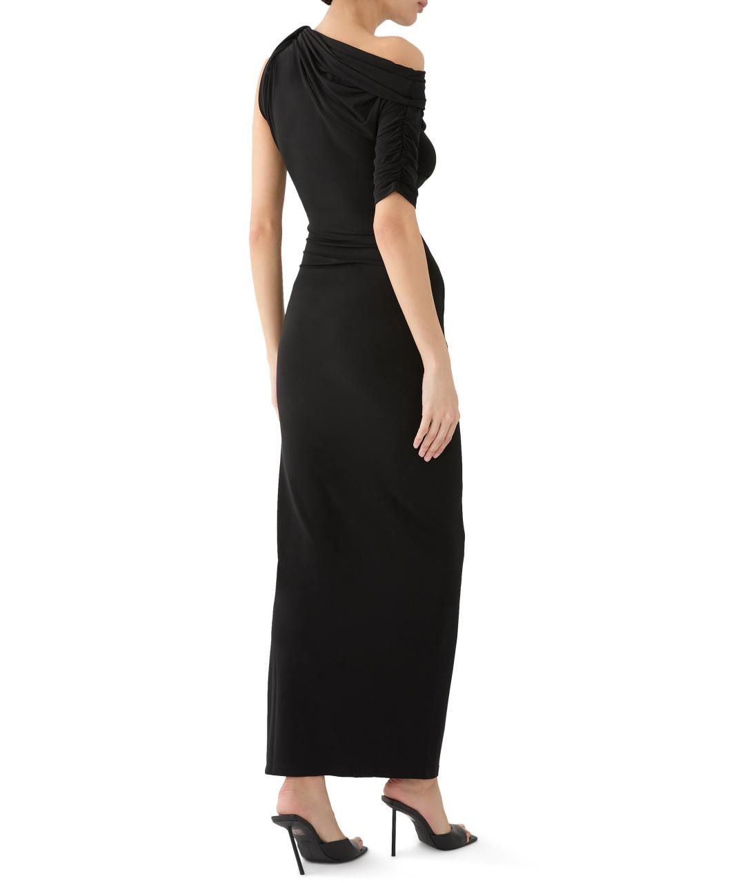 JACQUEMUS Черное коктейльное платье, фото 4