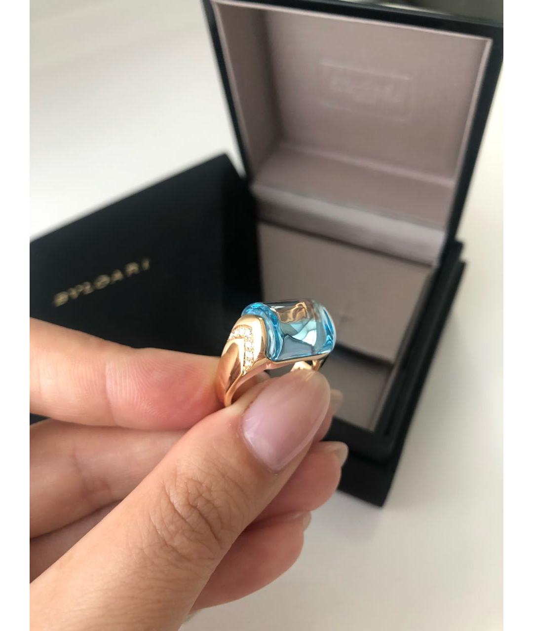 BVLGARI Золотое кольцо из розового золота, фото 3