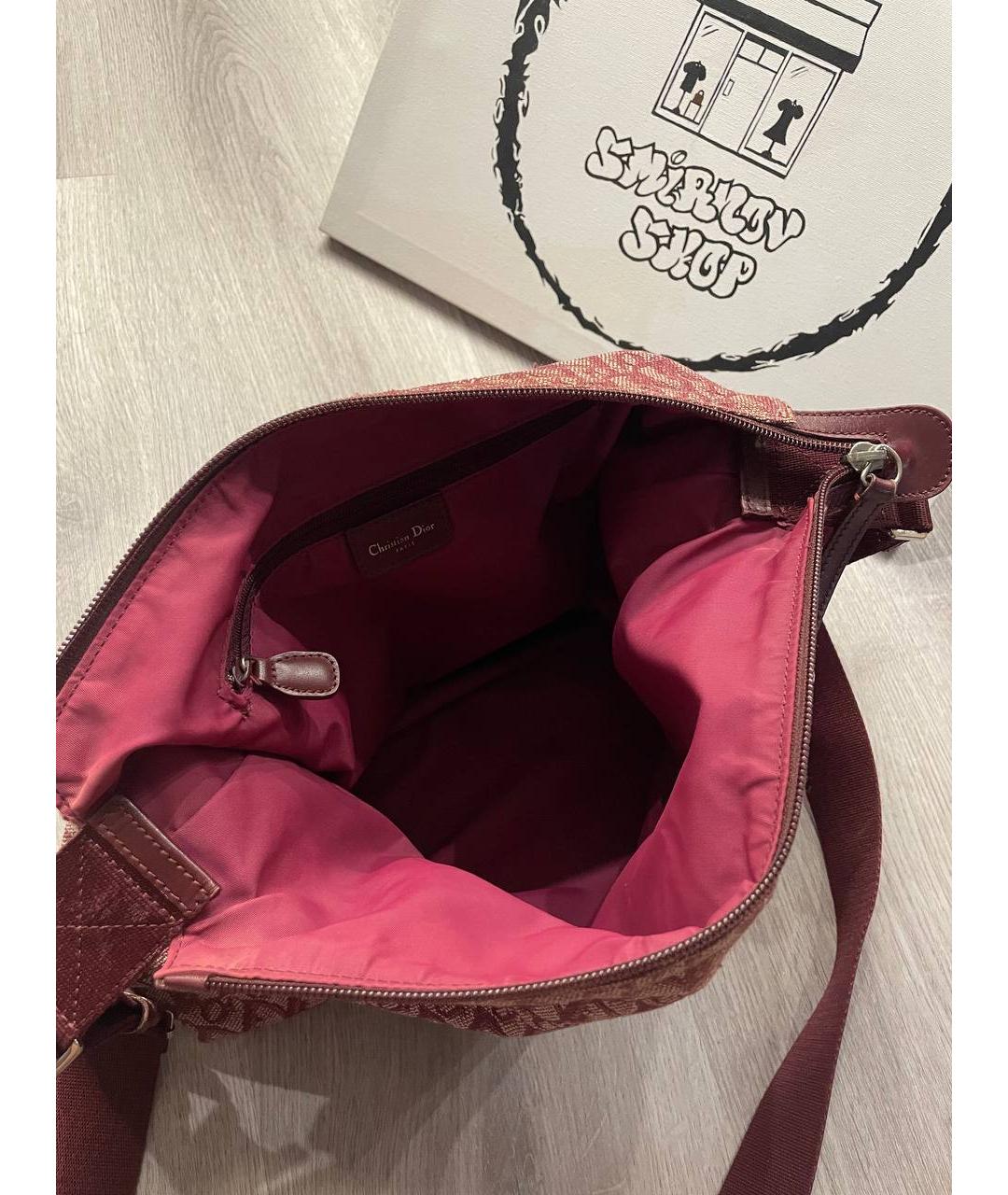 CHRISTIAN DIOR Красная сумка на плечо, фото 4
