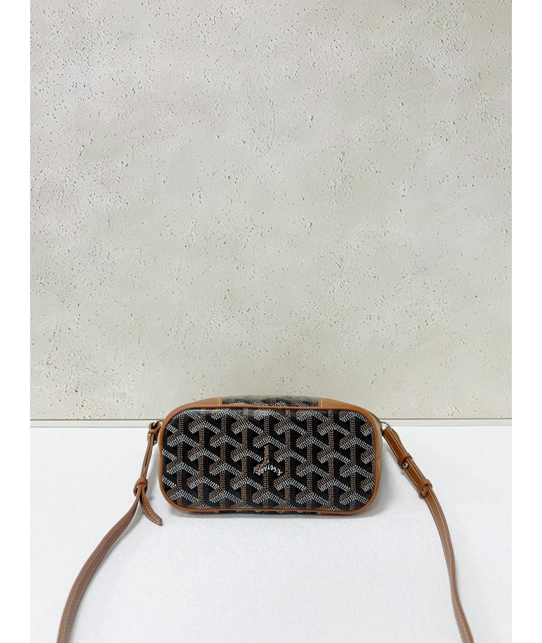GOYARD Коричневая сумка тоут из искусственной кожи, фото 5