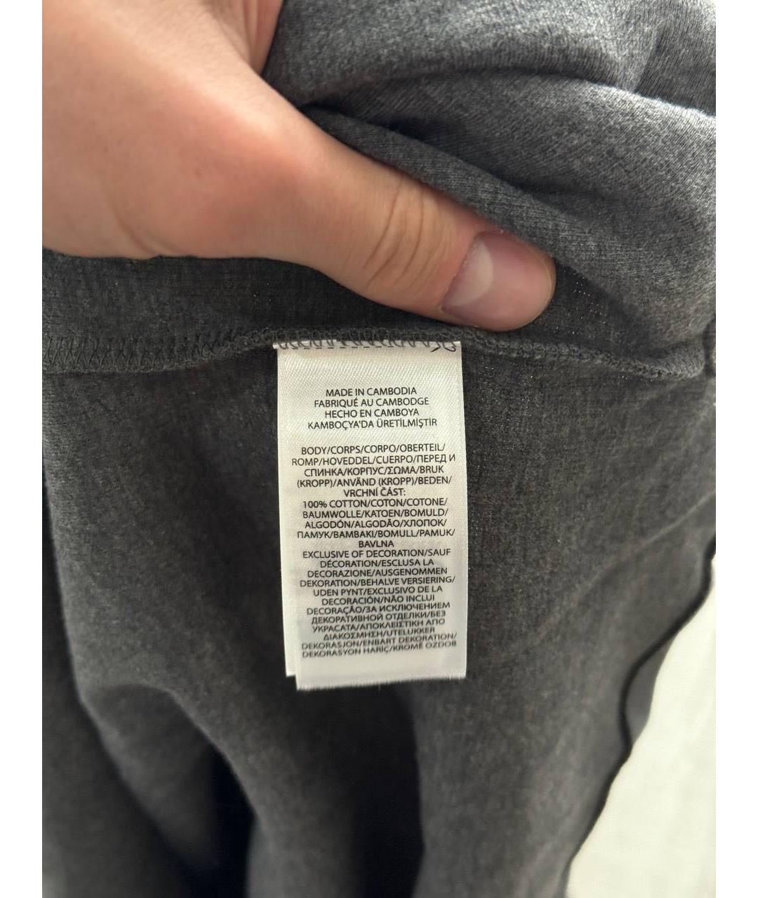 POLO RALPH LAUREN Антрацитовая хлопковая водолазка, фото 4