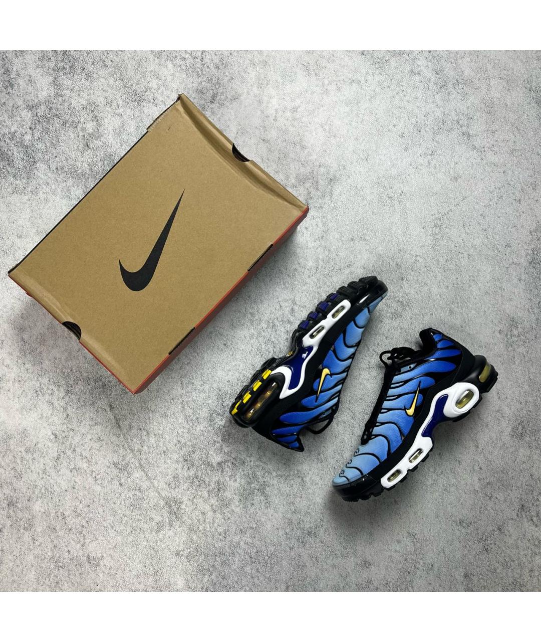 NIKE Голубые низкие кроссовки / кеды, фото 6