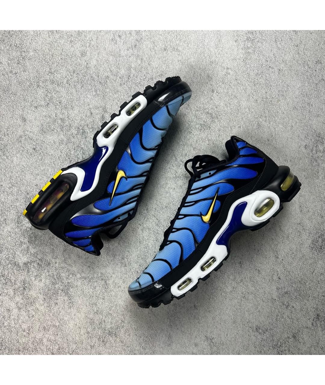 NIKE Голубые низкие кроссовки / кеды, фото 2