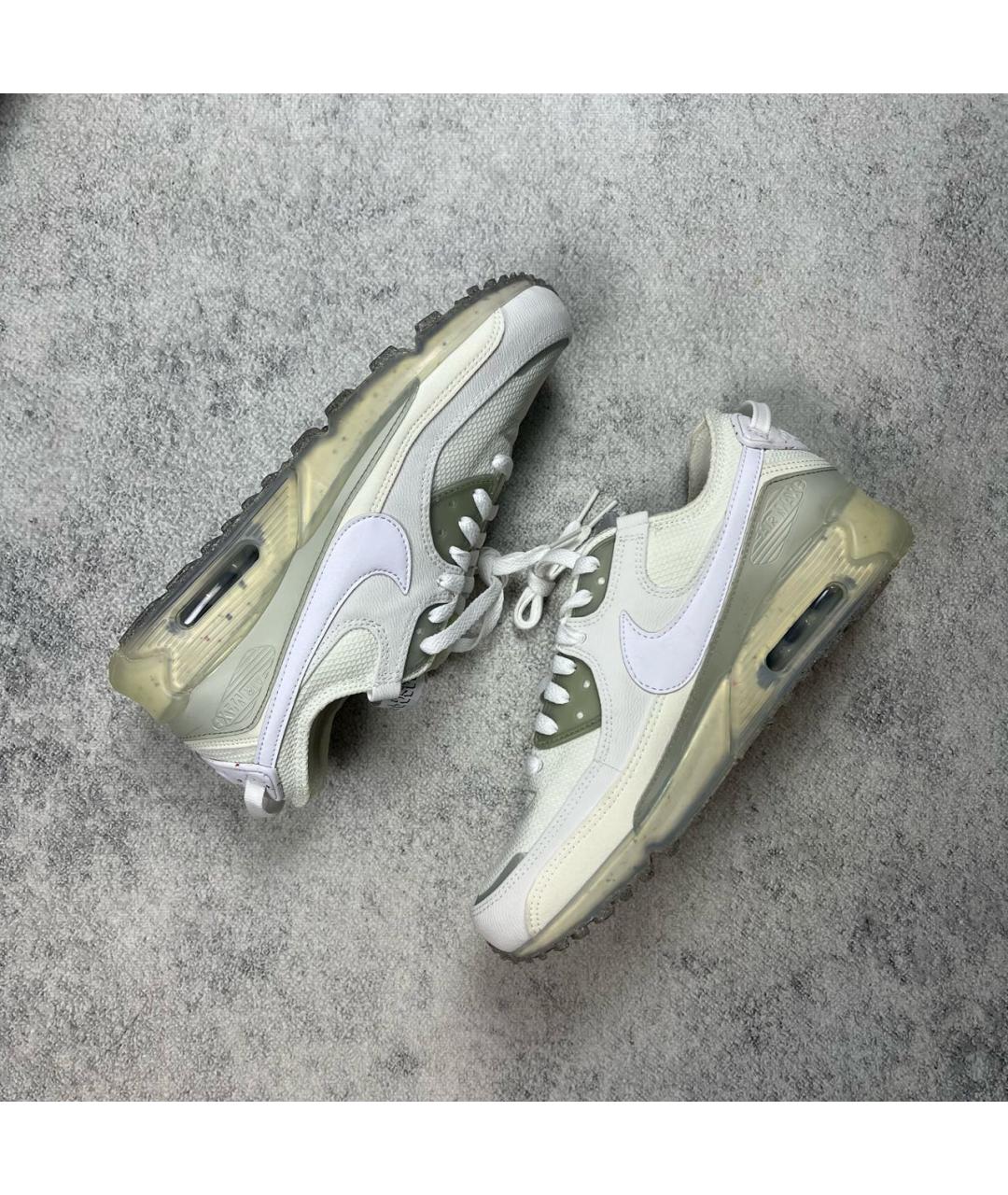 NIKE Белые низкие кроссовки / кеды, фото 2