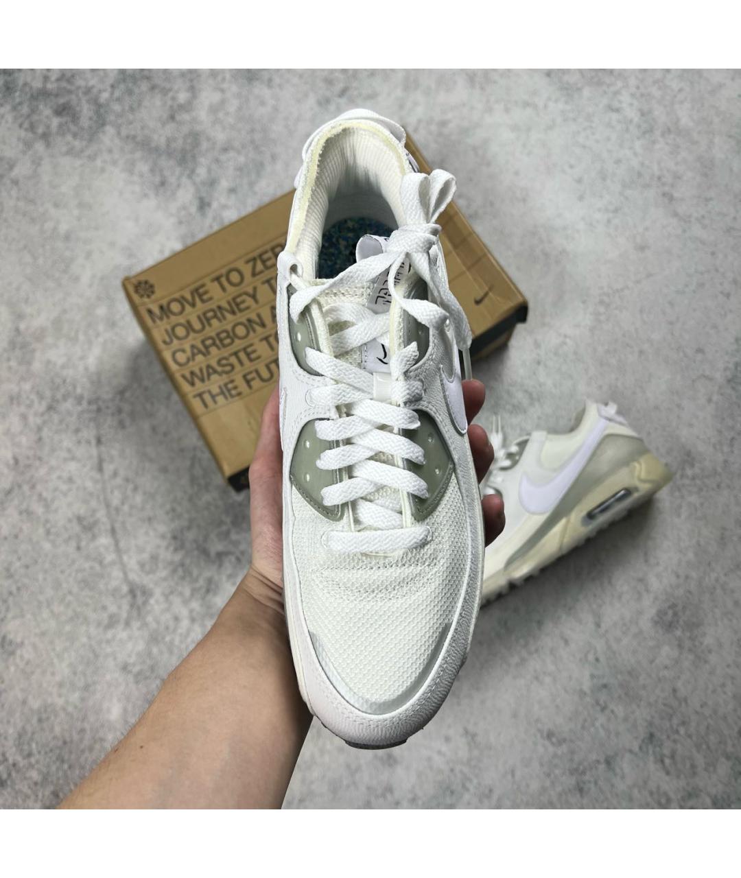NIKE Белые низкие кроссовки / кеды, фото 5