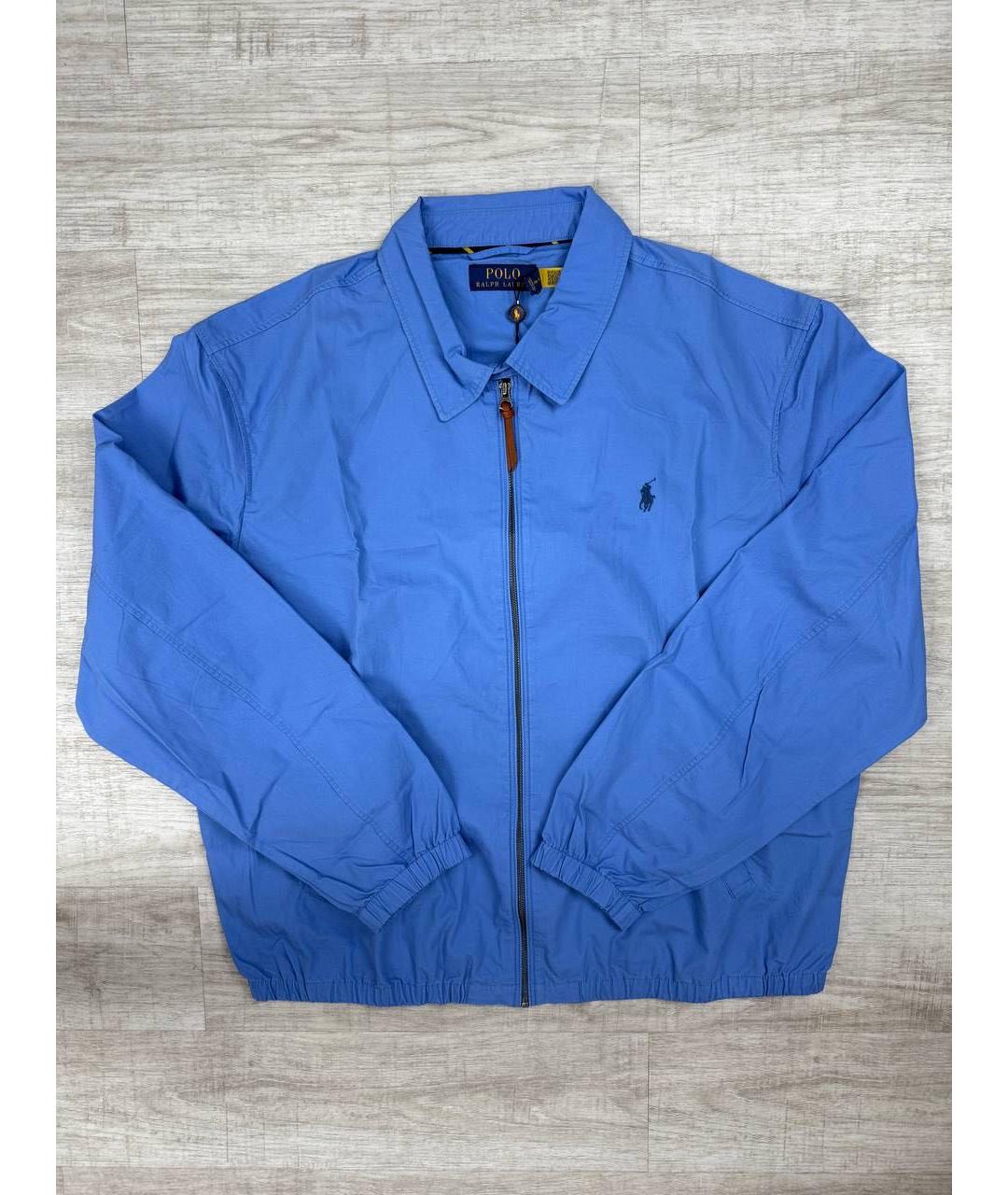 POLO RALPH LAUREN Синяя хлопковая куртка, фото 7