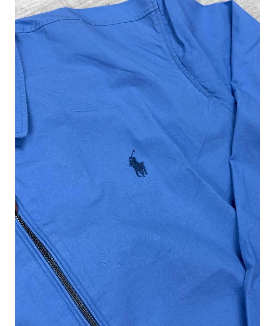 POLO RALPH LAUREN Синяя хлопковая куртка, фото 2