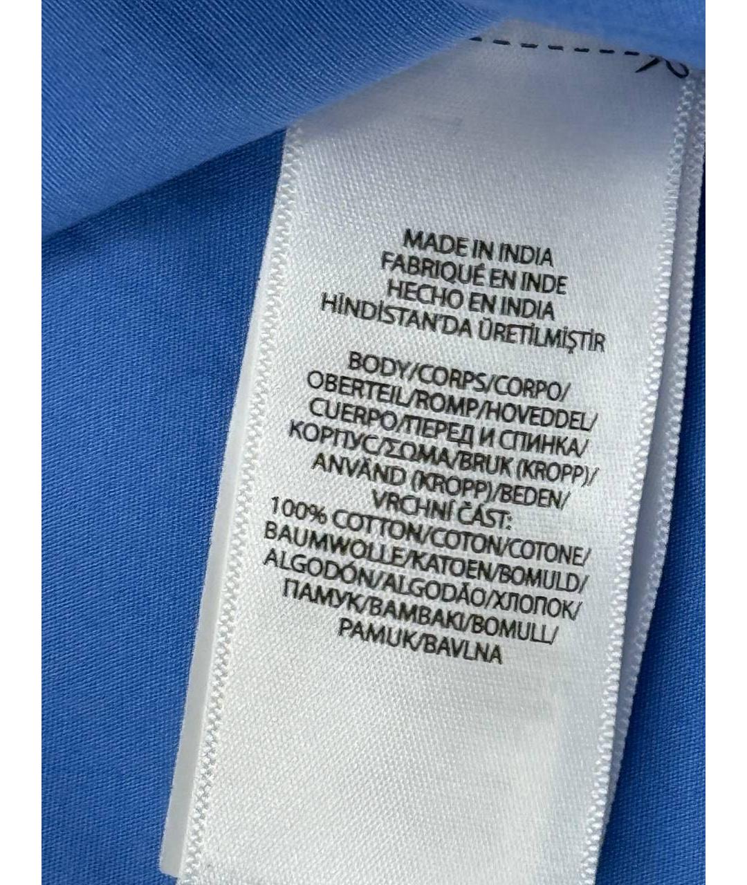 POLO RALPH LAUREN Синяя хлопковая куртка, фото 5