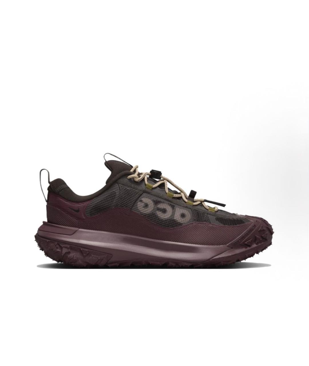 NIKE ACG Бордовые низкие кроссовки / кеды, фото 9