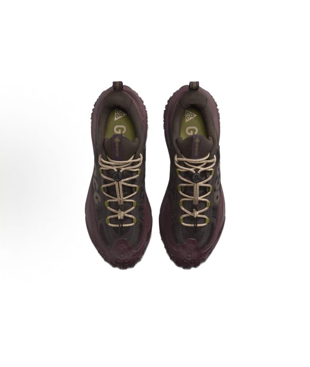 NIKE ACG Бордовые низкие кроссовки / кеды, фото 3