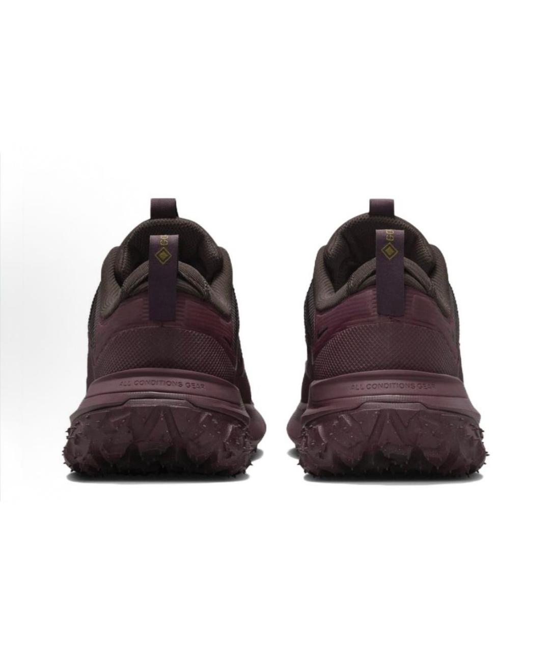 NIKE ACG Бордовые низкие кроссовки / кеды, фото 4
