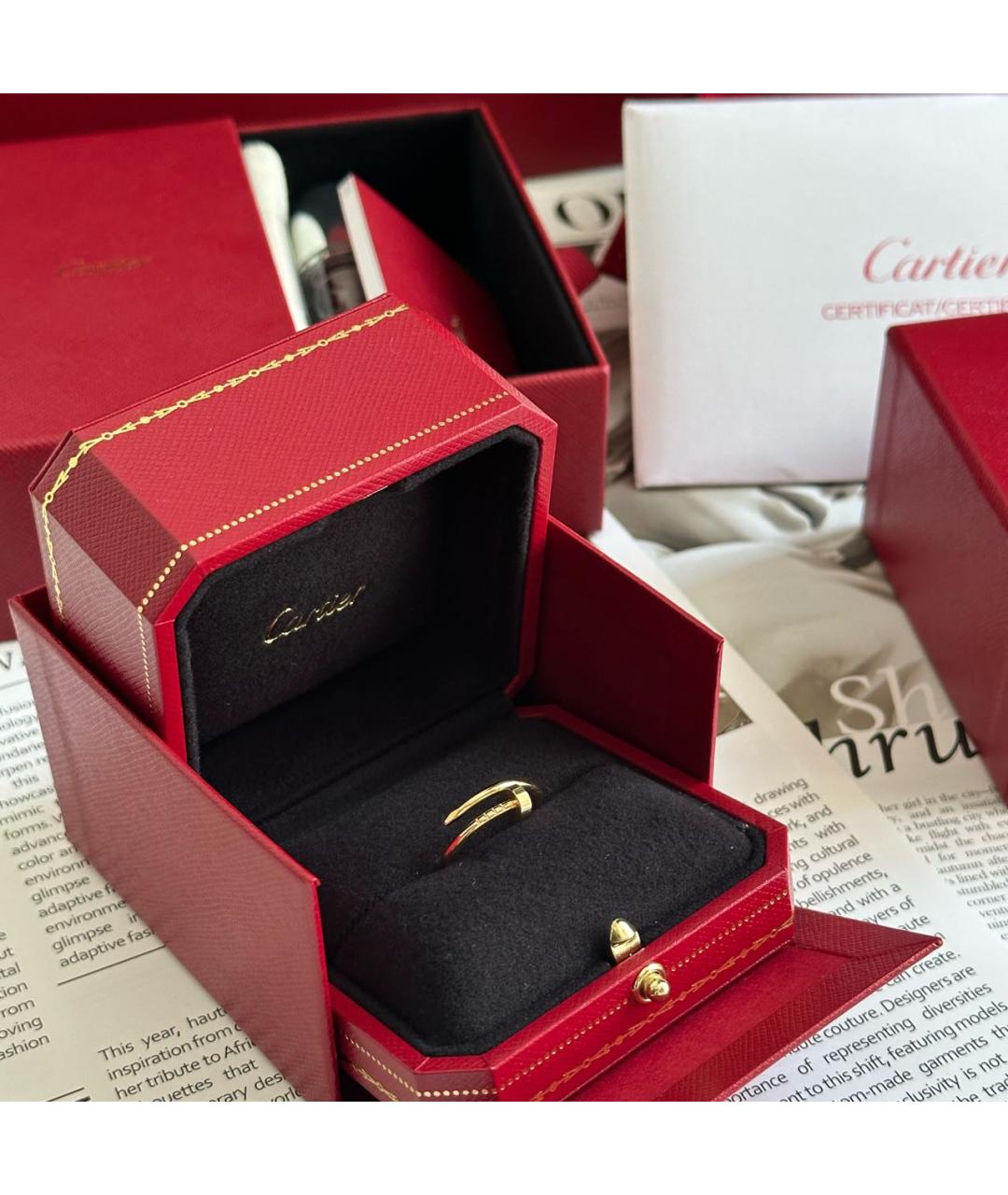 CARTIER Золотое кольцо из желтого золота, фото 5