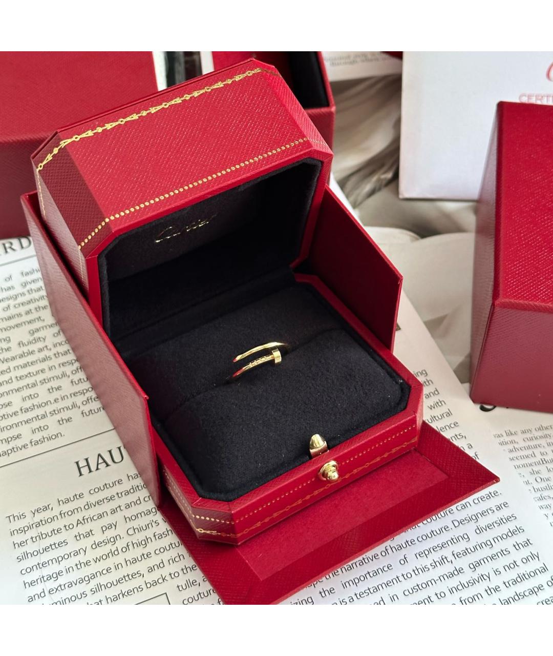 CARTIER Золотое кольцо из желтого золота, фото 2