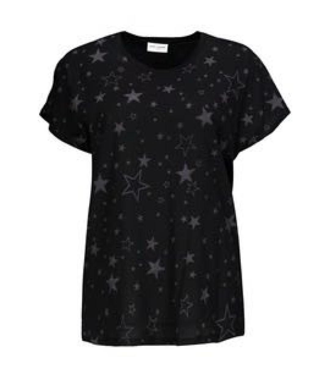 SAINT LAURENT Черная хлопковая футболка, фото 8