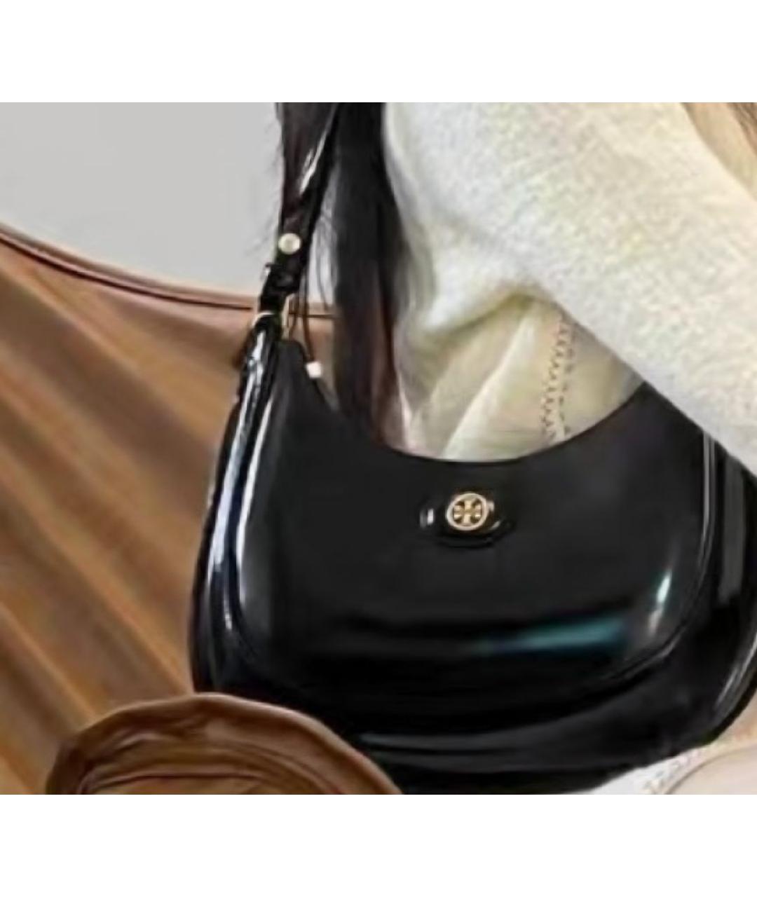 TORY BURCH Черная сумка через плечо, фото 3