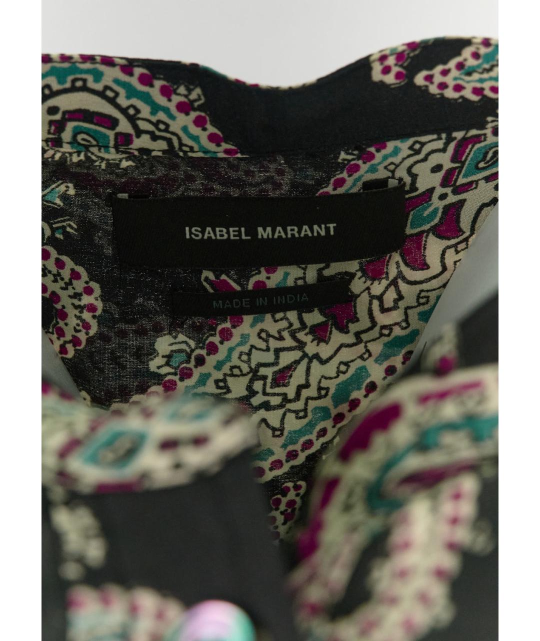 ISABEL MARANT Черный шелковый костюм с юбками, фото 5