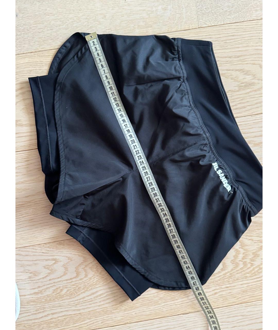 JIL SANDER Черные полиамидовые спортивные брюки и шорты, фото 8
