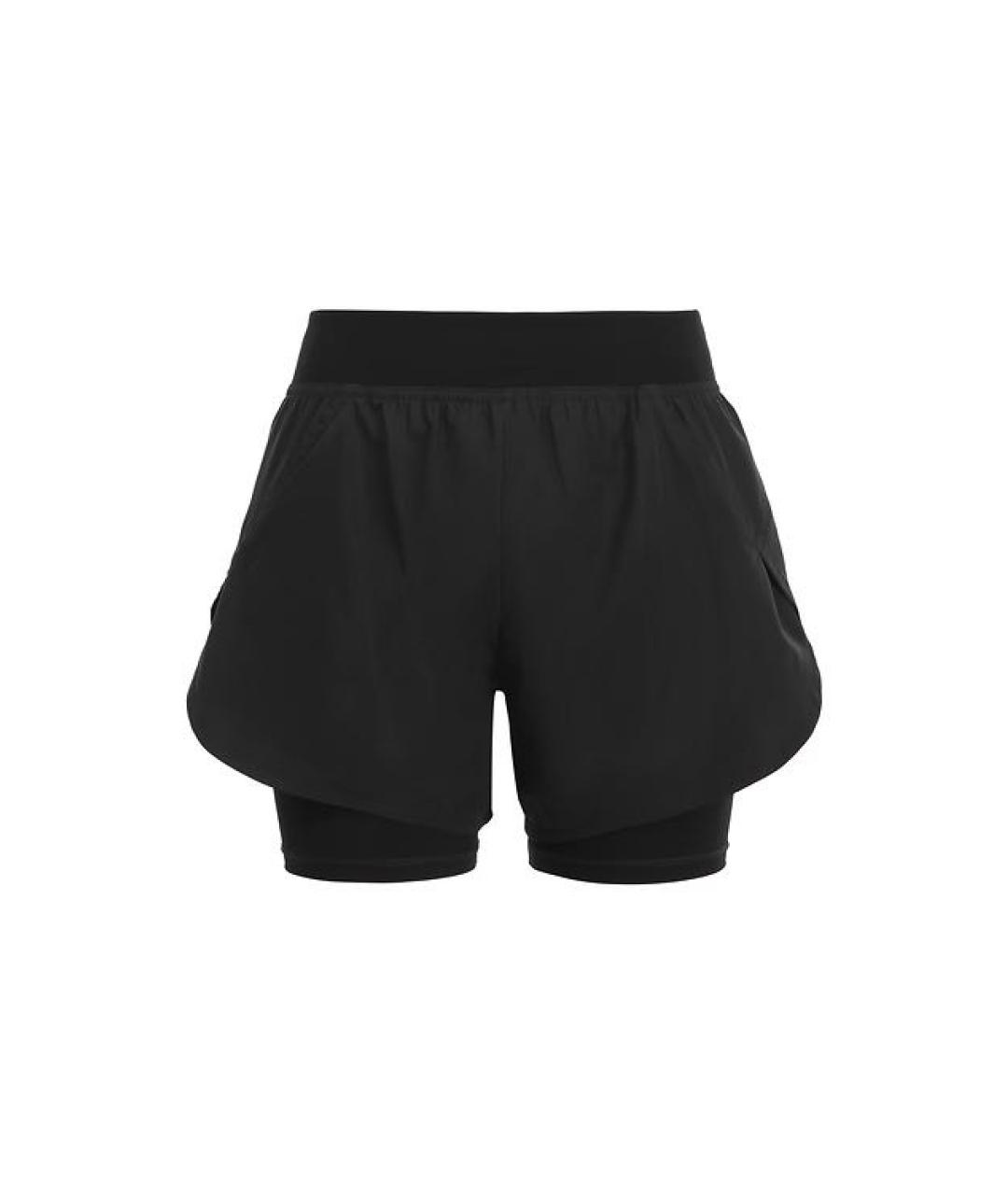 JIL SANDER Черные полиамидовые спортивные брюки и шорты, фото 1