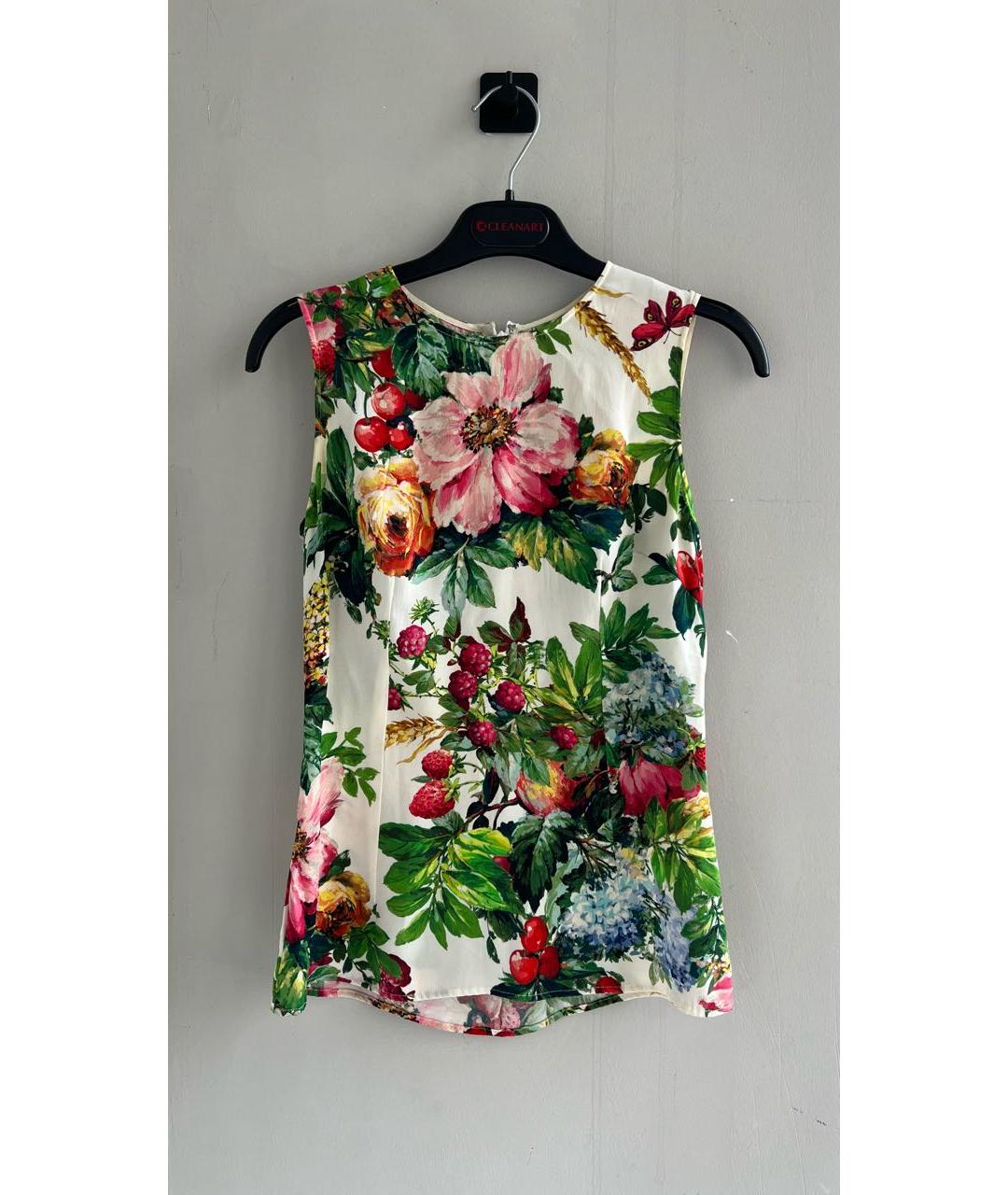 DOLCE&GABBANA Мульти майка, фото 6