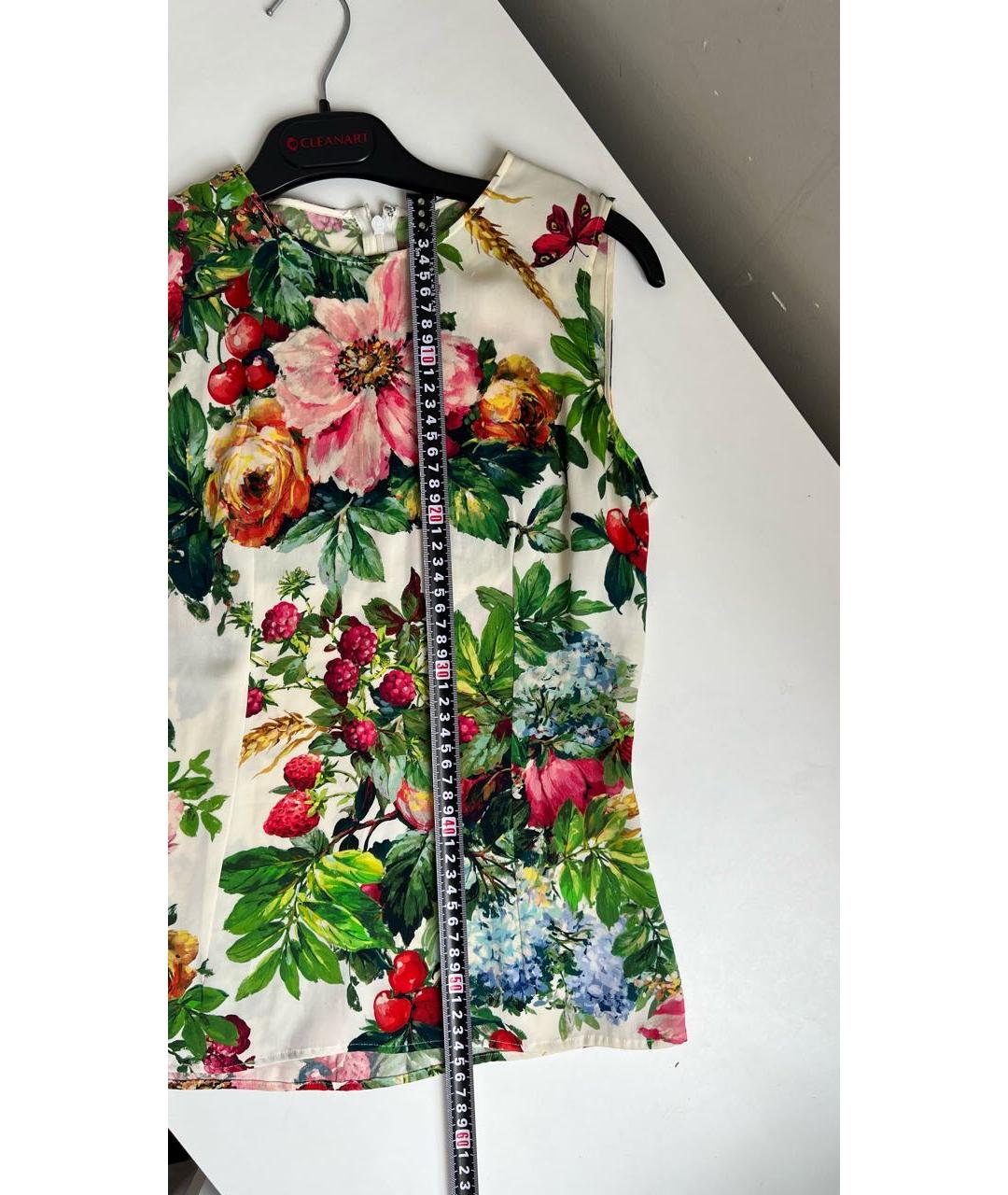 DOLCE&GABBANA Мульти майка, фото 5