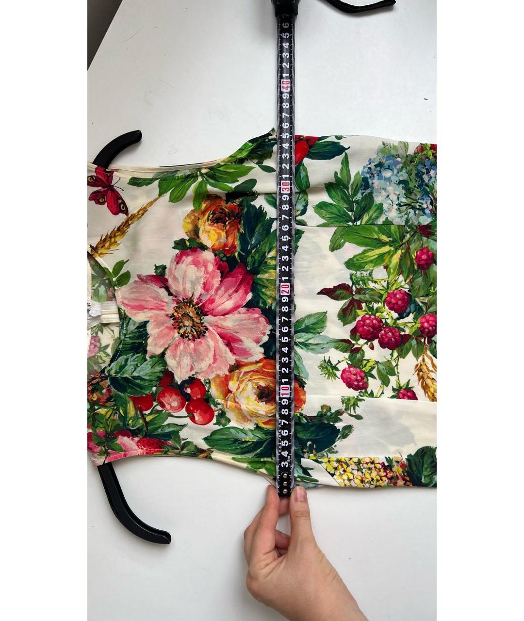 DOLCE&GABBANA Мульти майка, фото 4