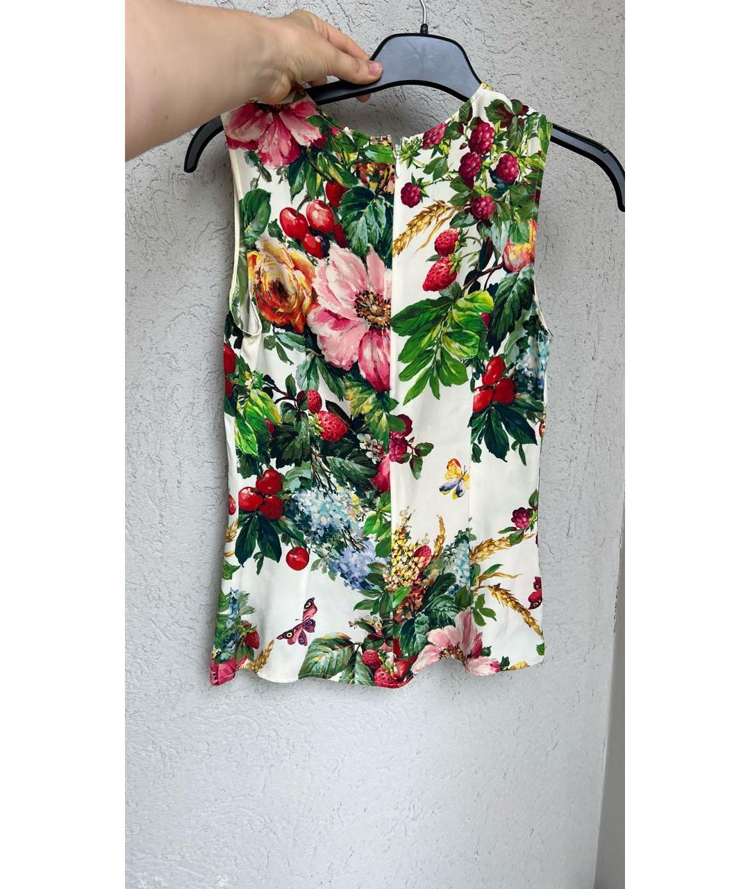 DOLCE&GABBANA Мульти майка, фото 2