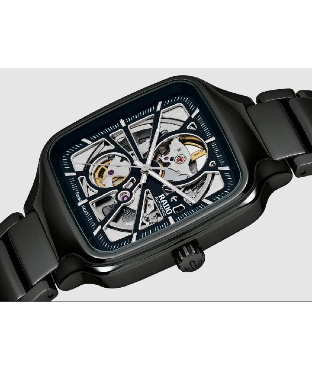 RADO Черные керамические часы, фото 6